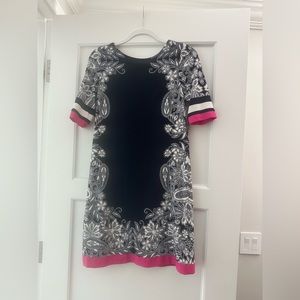 Navy pink dress size 4